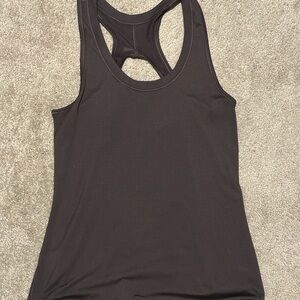 Athleta Black Racerback Tank Top